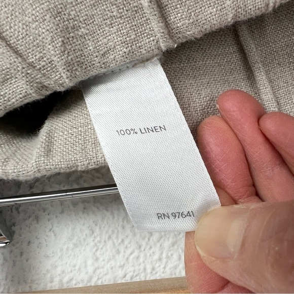 J. Jill Pure Linen 100% Linen CropPant Lagenlook Small Petite - Picture 7 of 7